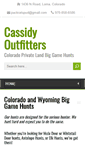 Mobile Screenshot of cassidyoutfitters.com